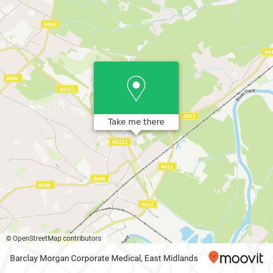 Barclay Morgan Corporate Medical map