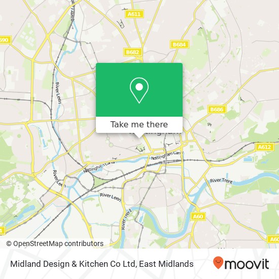 Midland Design & Kitchen Co Ltd map