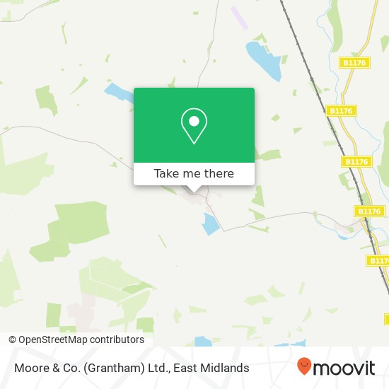 Moore & Co. (Grantham) Ltd. map