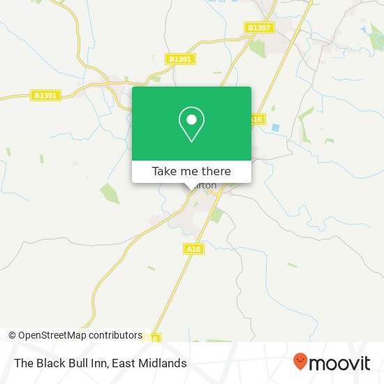 The Black Bull Inn map