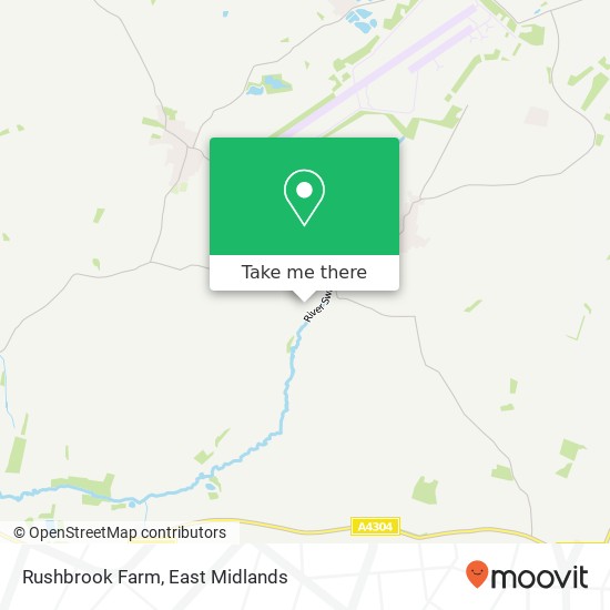 Rushbrook Farm map