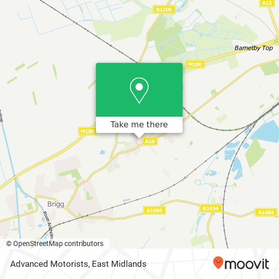 Advanced Motorists map