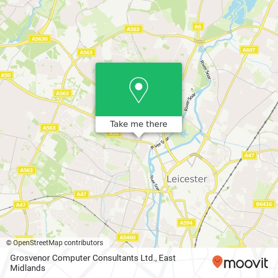 Grosvenor Computer Consultants Ltd. map