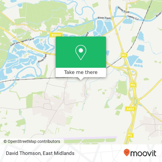 David Thomson map