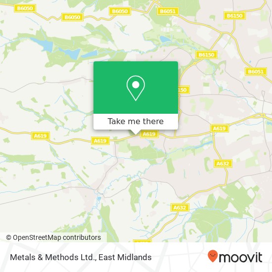 Metals & Methods Ltd. map