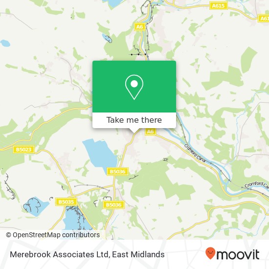 Merebrook Associates Ltd map
