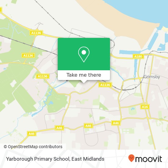 Yarborough Primary School map