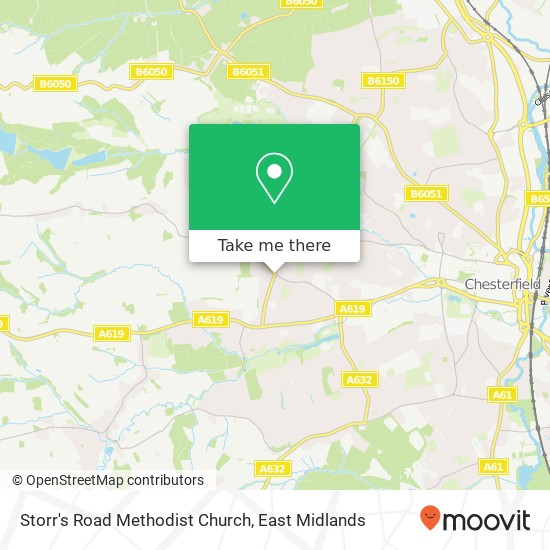 Storr's Road Methodist Church map