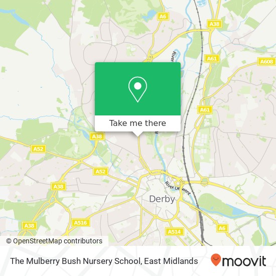 The Mulberry Bush Nursery School map