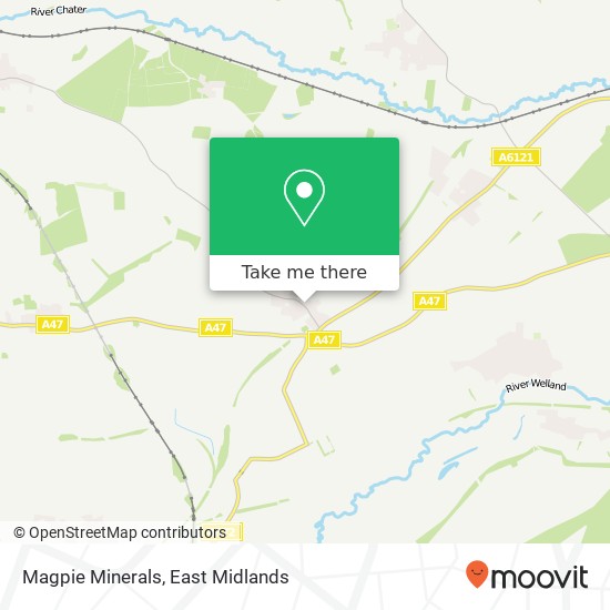 Magpie Minerals map