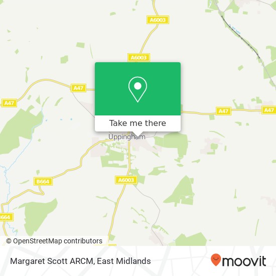 Margaret Scott ARCM map