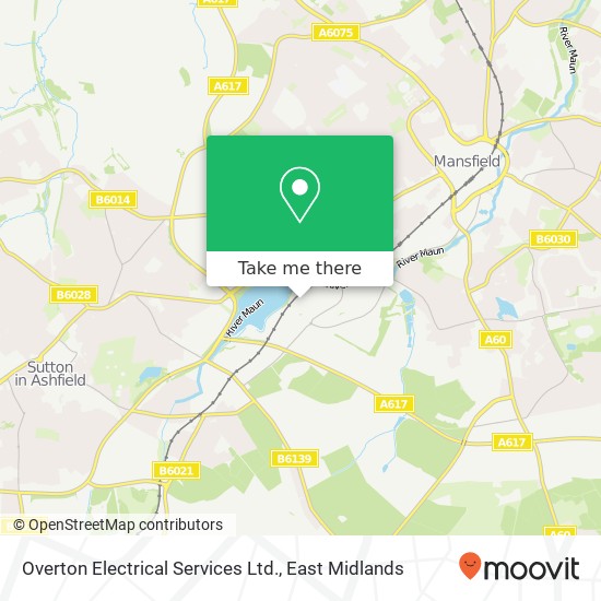 Overton Electrical Services Ltd. map