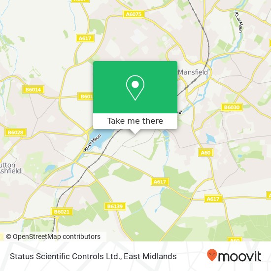 Status Scientific Controls Ltd. map