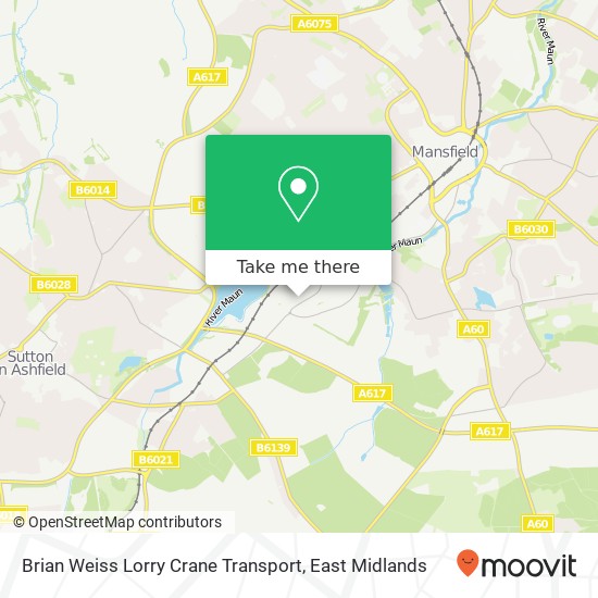 Brian Weiss Lorry Crane Transport map