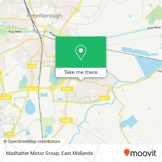 Madhatter Motor Group map