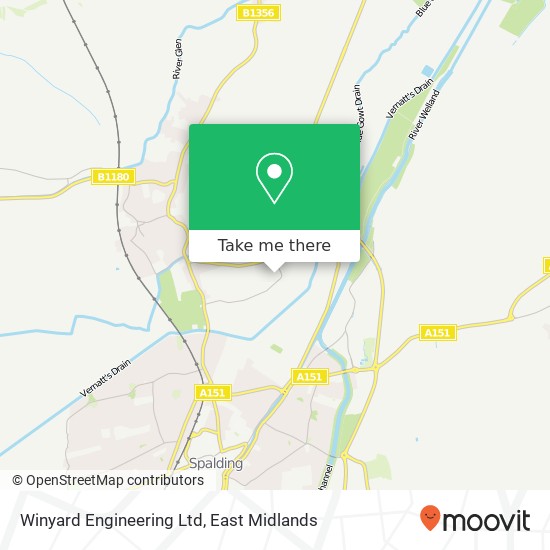 Winyard Engineering Ltd map