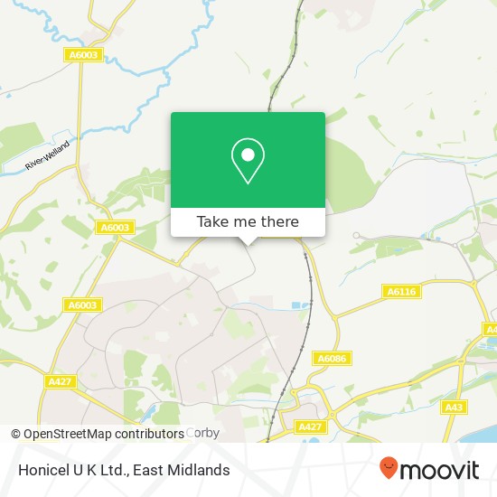 Honicel U K Ltd. map