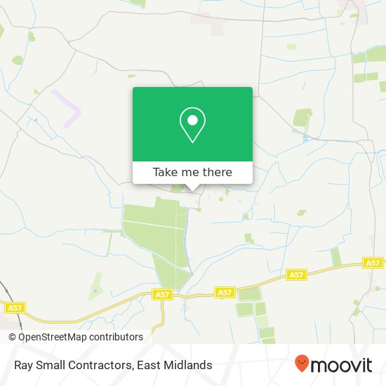 Ray Small Contractors map