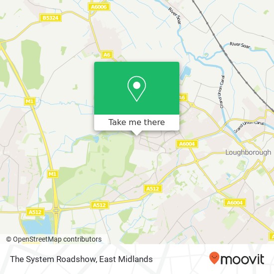 The System Roadshow map