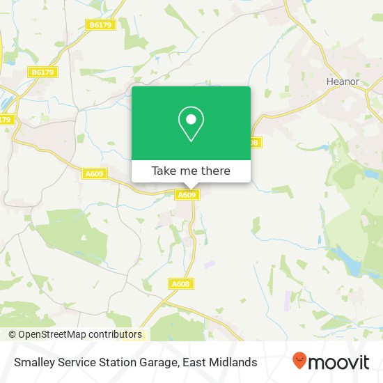 Smalley Service Station Garage map