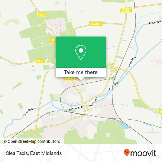 Slea Taxis map