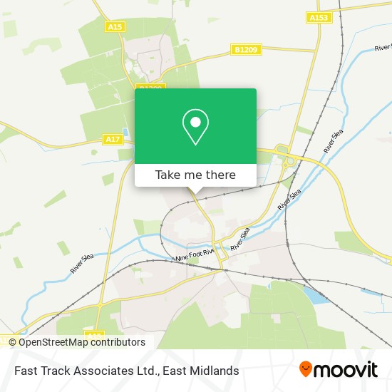 Fast Track Associates Ltd. map