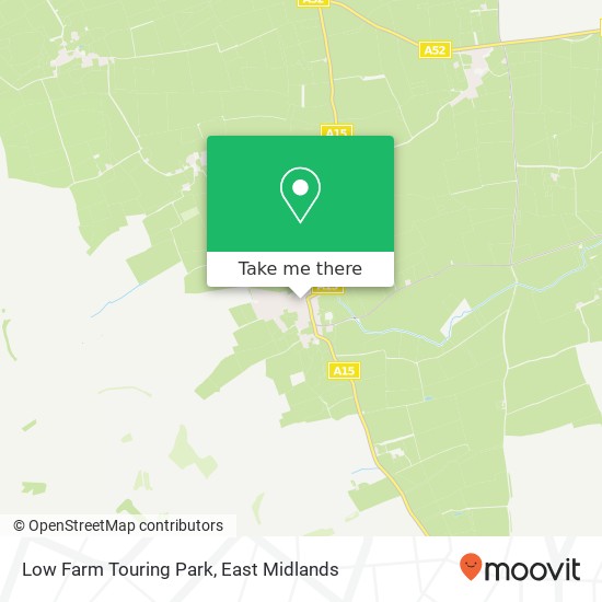Low Farm Touring Park map