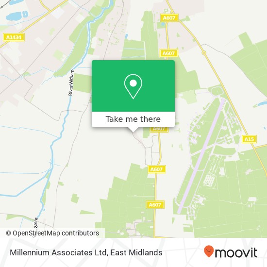 Millennium Associates Ltd map