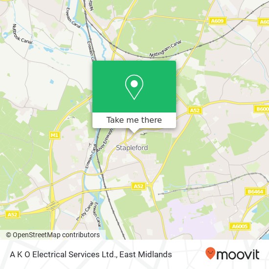 A K O Electrical Services Ltd. map