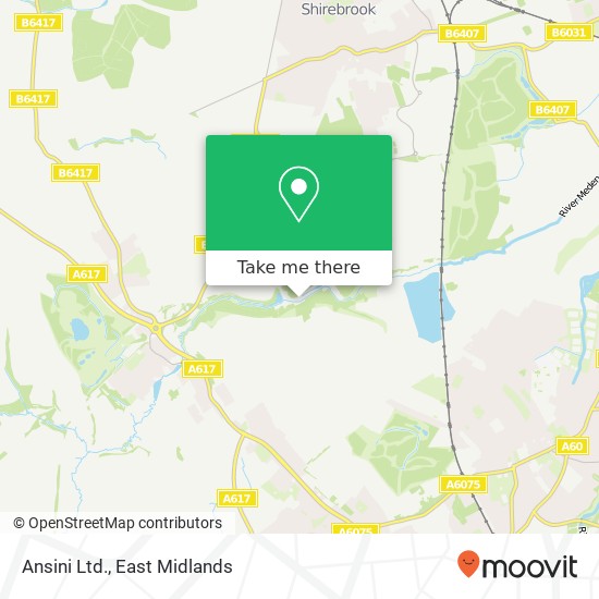 Ansini Ltd. map