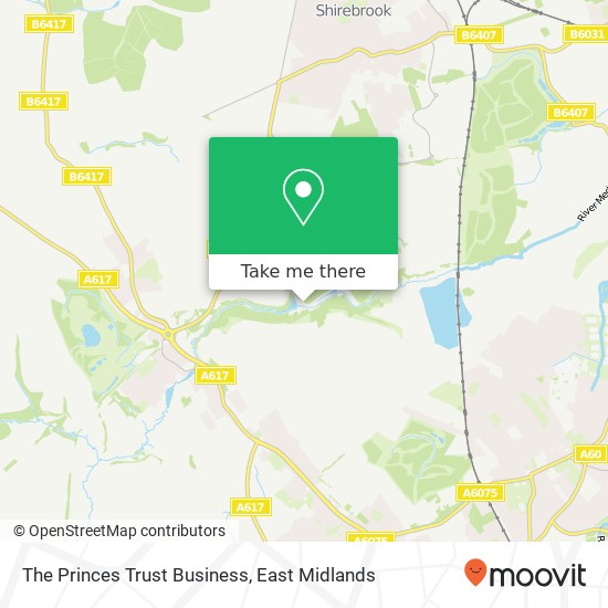 The Princes Trust Business map
