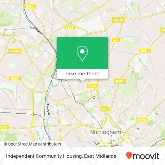 Independent Community Housing map