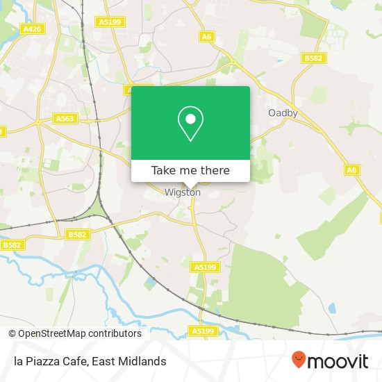 la Piazza Cafe map