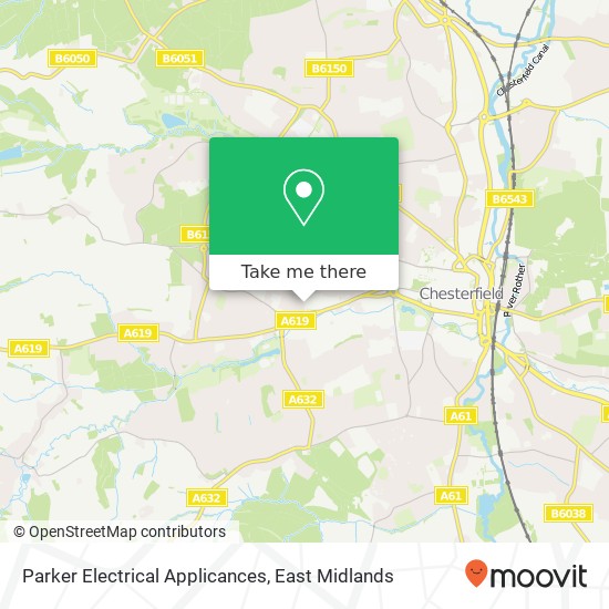 Parker Electrical Applicances map