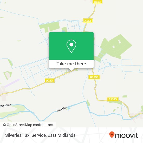 Silverlea Taxi Service map