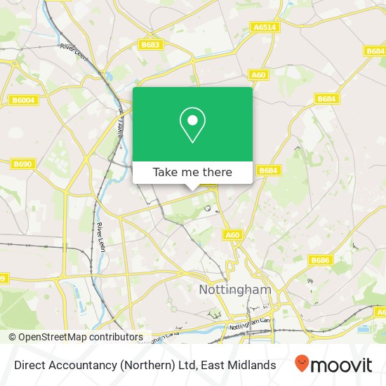 Direct Accountancy (Northern) Ltd map