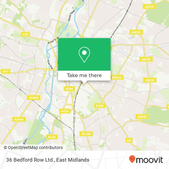 36 Bedford Row Ltd. map