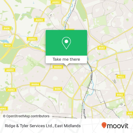Ridge & Tyler Services Ltd. map