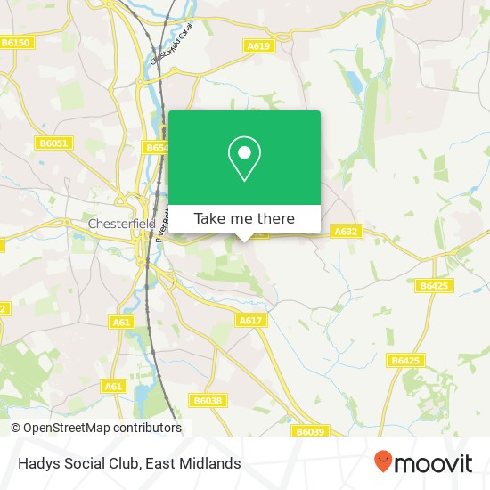 Hadys Social Club map