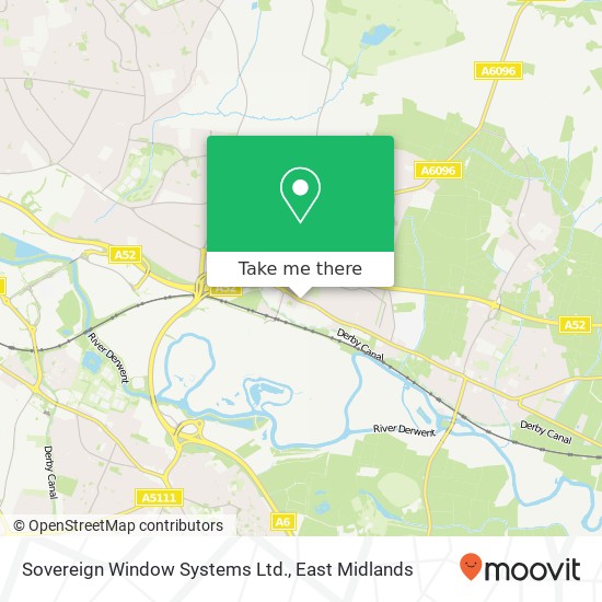 Sovereign Window Systems Ltd. map