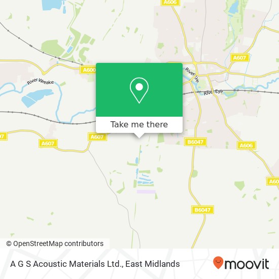 A G S Acoustic Materials Ltd. map