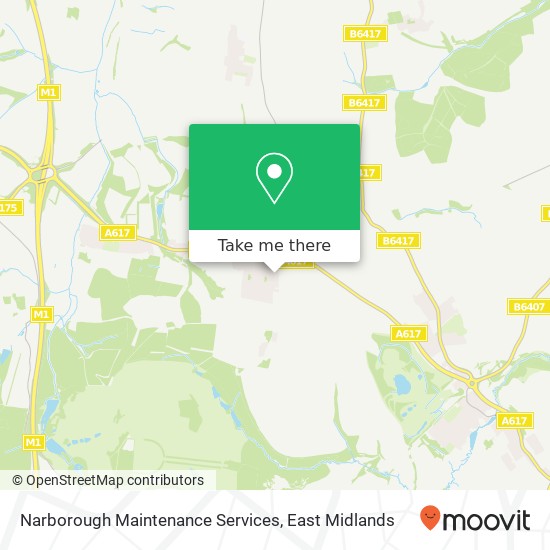 Narborough Maintenance Services map