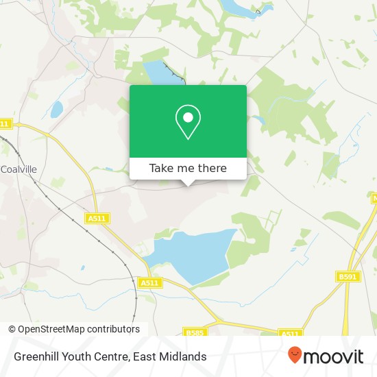 Greenhill Youth Centre map
