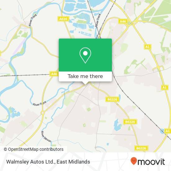 Walmsley Autos Ltd. map