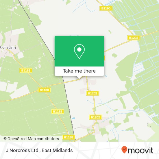 J Norcross Ltd. map