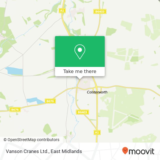 Vanson Cranes Ltd. map