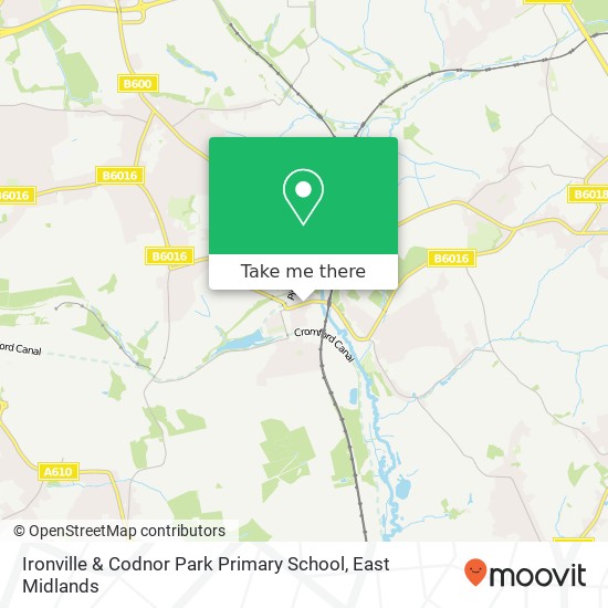 Ironville & Codnor Park Primary School map