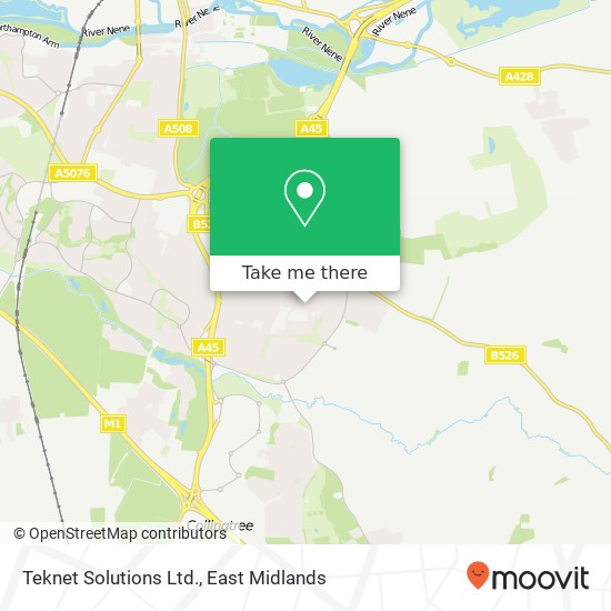 Teknet Solutions Ltd. map
