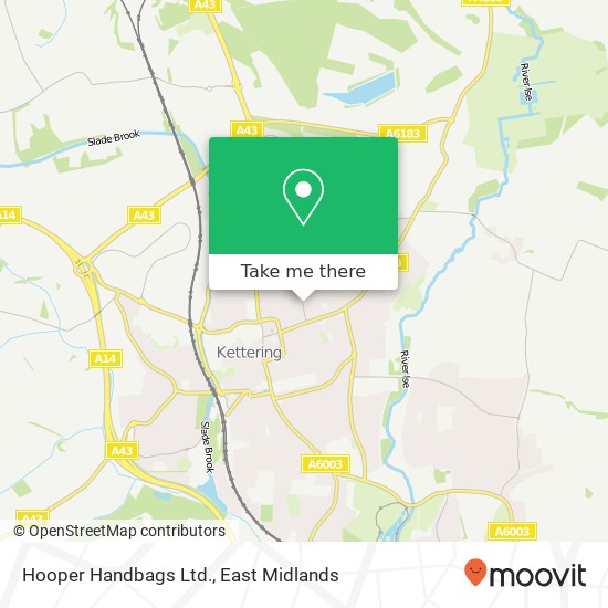 Hooper Handbags Ltd. map