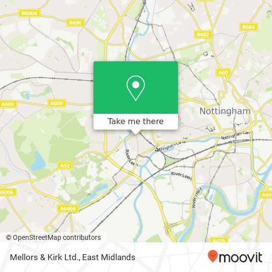 Mellors & Kirk Ltd. map